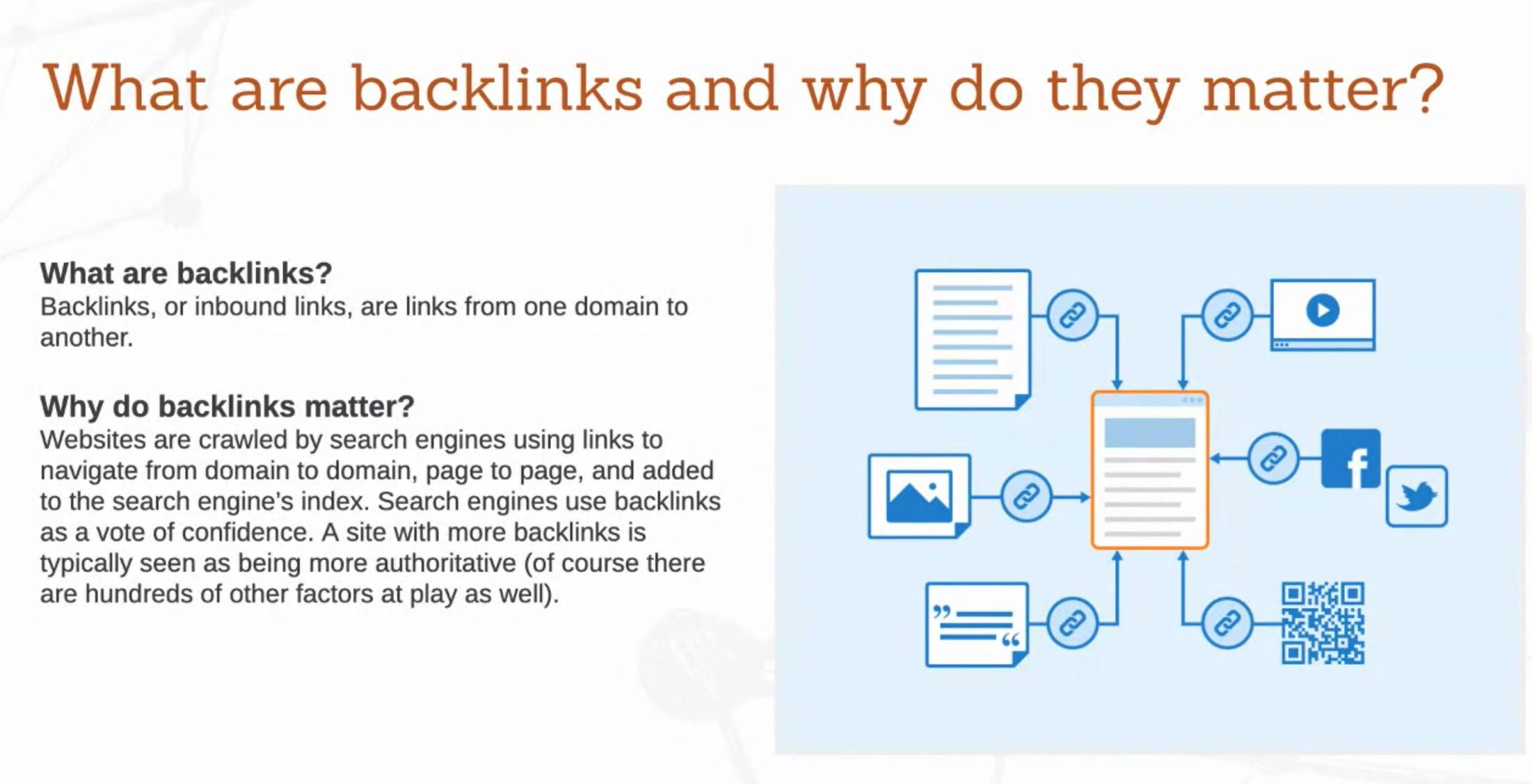 Tracking Backlinks