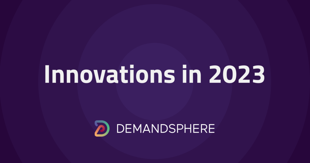 DemandSphere innovations in 2023